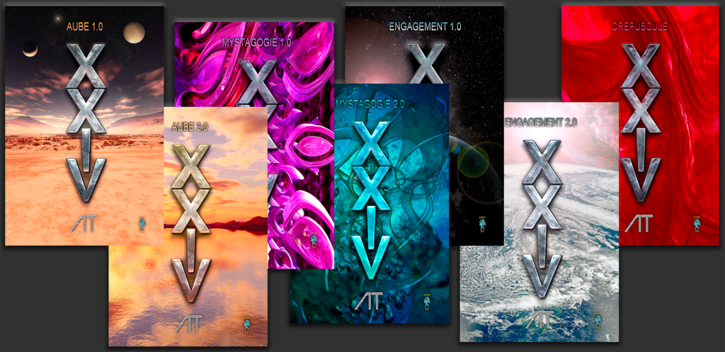 Couvertures de la saga